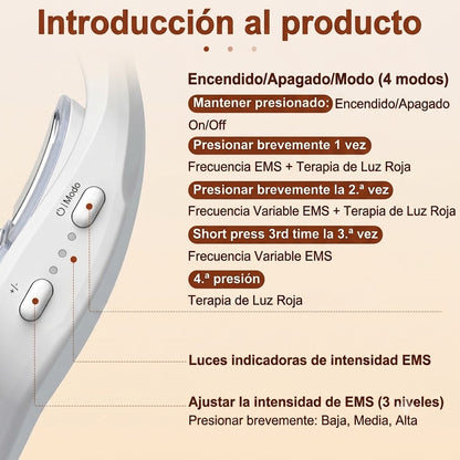Gafas de Masaje para Ojos con Luz Roja