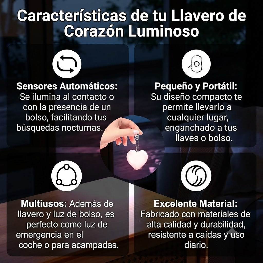 Lámpara LED para Bolsos