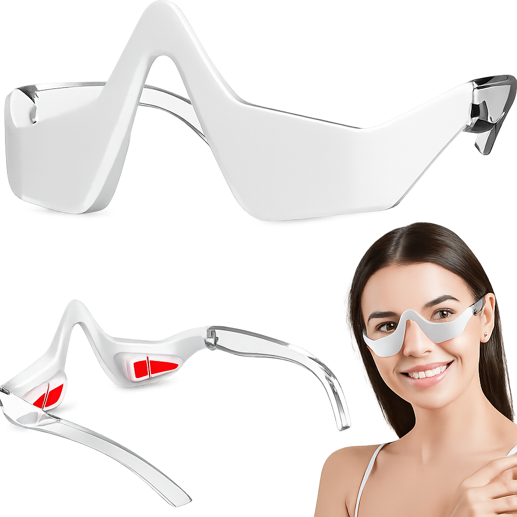 Gafas de Masaje para Ojos con Luz Roja