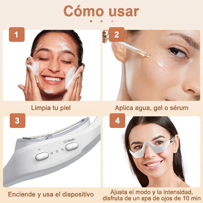 Gafas de Masaje para Ojos con Luz Roja